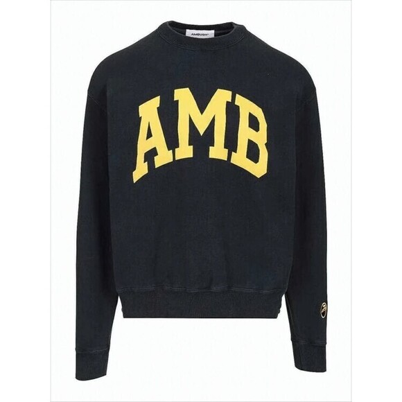 Ambush Black Long-Sleeve Sweatshirt With Bold Lettering - NWT